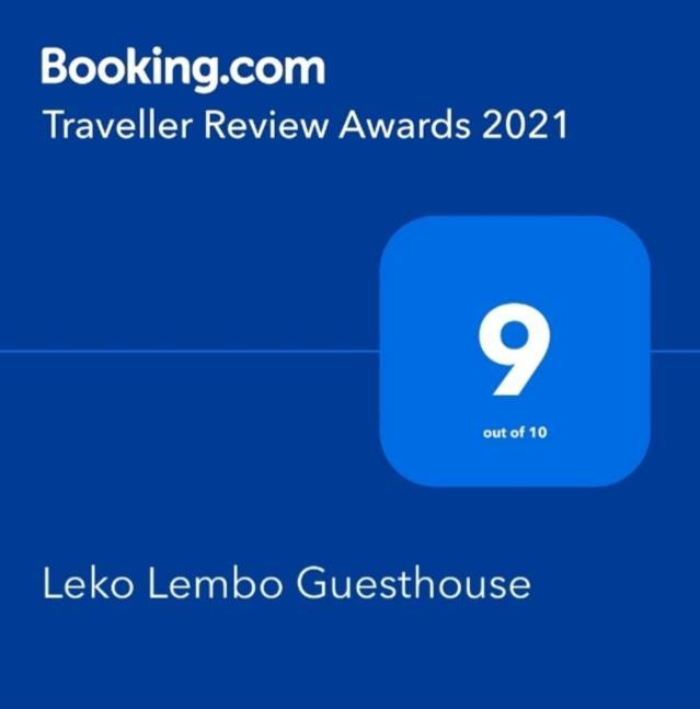 Leko Lembo Guesthouse Keli Extérieur photo